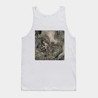 The Trolls and the Youngest Tomte - John Bauer Tank Top